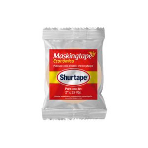 Cinta Masking Tape Económica 2 Pulg. X 15 Yardas