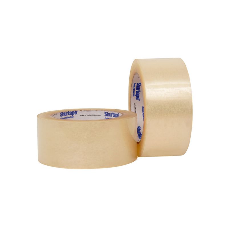 Cinta de embalaje transparente 2" x 110 yardas - Shurtape