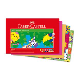 Block De Cartulina Plastificada 48x32.5cm. 280gr. (18 Hojas)