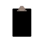 Tablero Plástico Oficio Negro