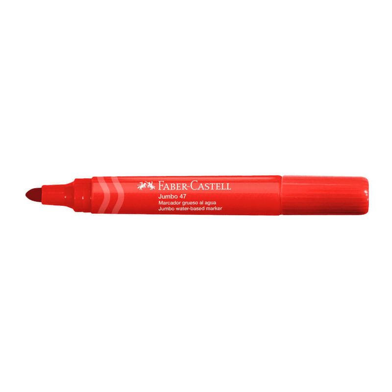 Plumón Jumbo 47 Rojo Faber-Castell | Dos x Tres