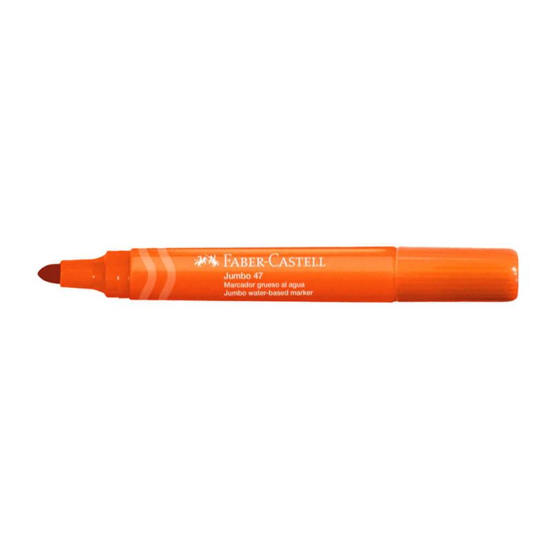 Plumón Jumbo 47 Naranja Faber-Castell | Dos x Tres