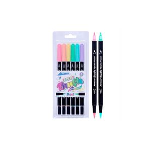 Plumon Dual Brush Pastel (Estuche X 06)