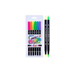 Plumon Dual Brush Neon (Estuche X 06) _20520