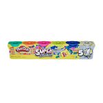 Masas Y Plastilinas Play Doh Super Silver Surtido Estuche x5