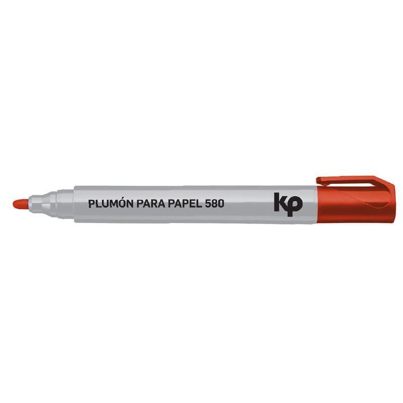 Plumon-580-Rojo-para-Papel--Calidad-y-Precision