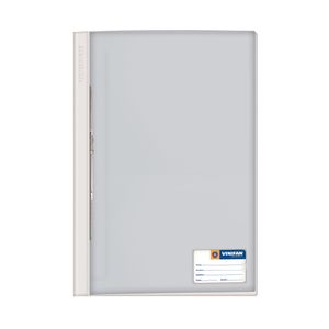 Folder A4 Tapa Transparente Con Fastener Blanco