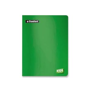 Cuaderno A4 Deluxe Kids 70gr. 80 Hojas Kinder 2 X 2 Verde