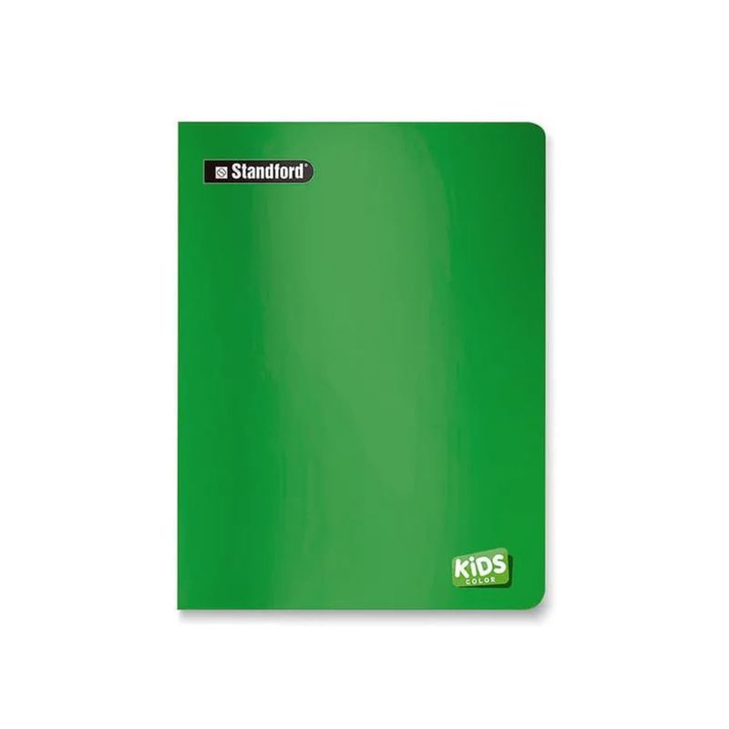 Cuaderno A4 Deluxe Kids 70gr. 80 Hojas Kinder 2 X 2 Verde_20819