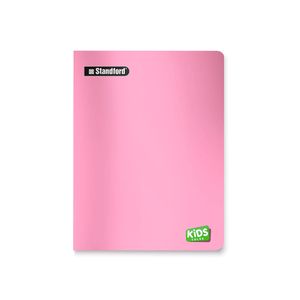 Cuaderno A4 Deluxe Kids 70gr. 80 Hojas Kinder 2 X 2 Rosado