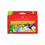 Plastilina Jumbo Neón Triangular XL Faber-Castell
