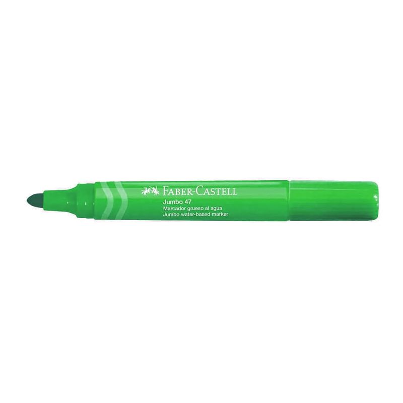 Plumón Verde Faber-Castell Jumbo 47 | Dos x Tres