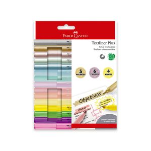 Resaltador Textliner Plus Surtidos (Estuche X 15)