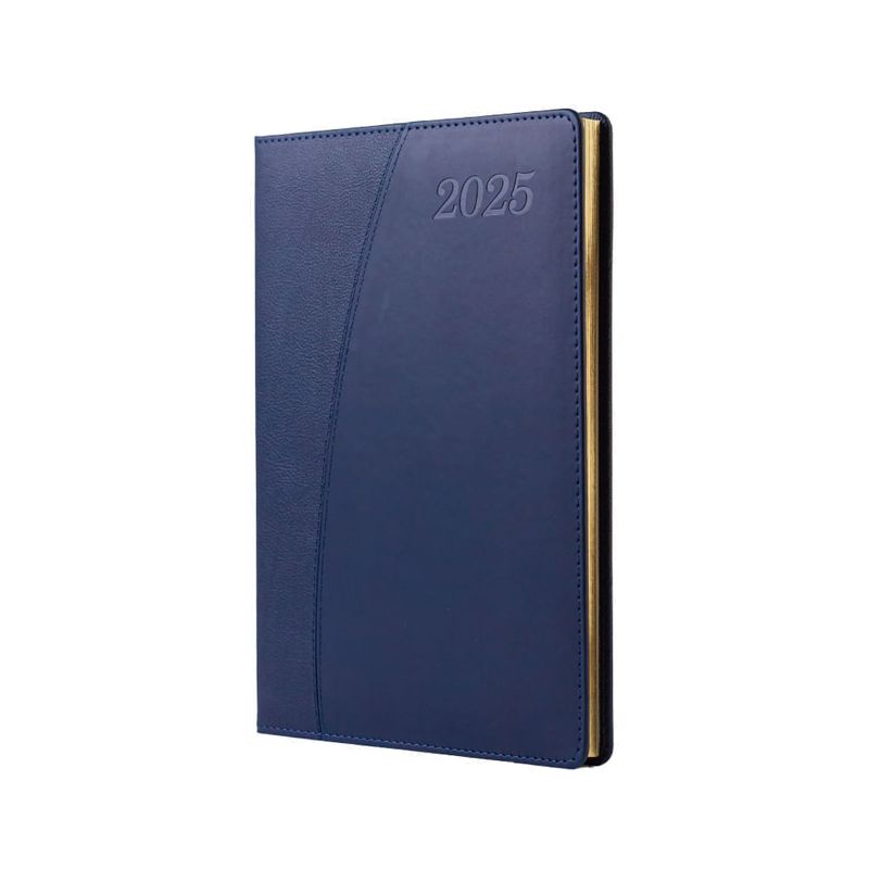 Agenda-Saturno-2025-Azul-Marino-|-Dos-x-Tres