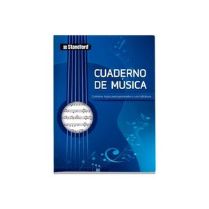 Cuaderno A4 Pentagramado De Música