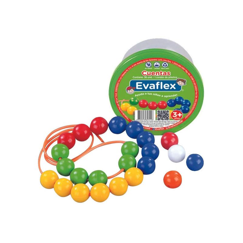 Juego cuentas escolares x36 und - EVAFLEX
