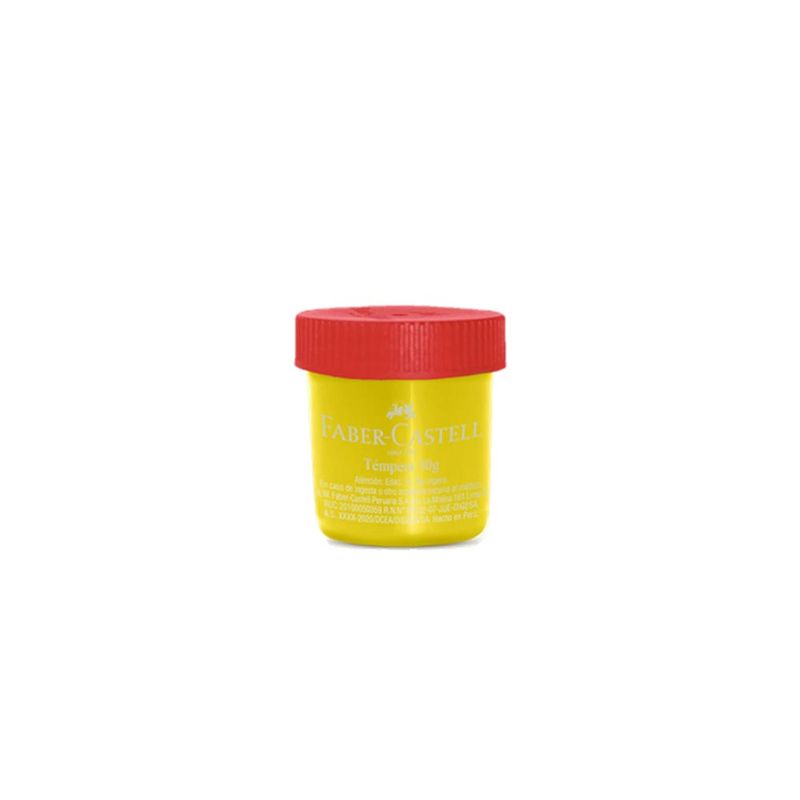 Témpera 30ml. Amarillo - Faber Castell
