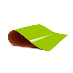 Cartulina Plastificada 50x65cm. 230gr. Verde Limón
