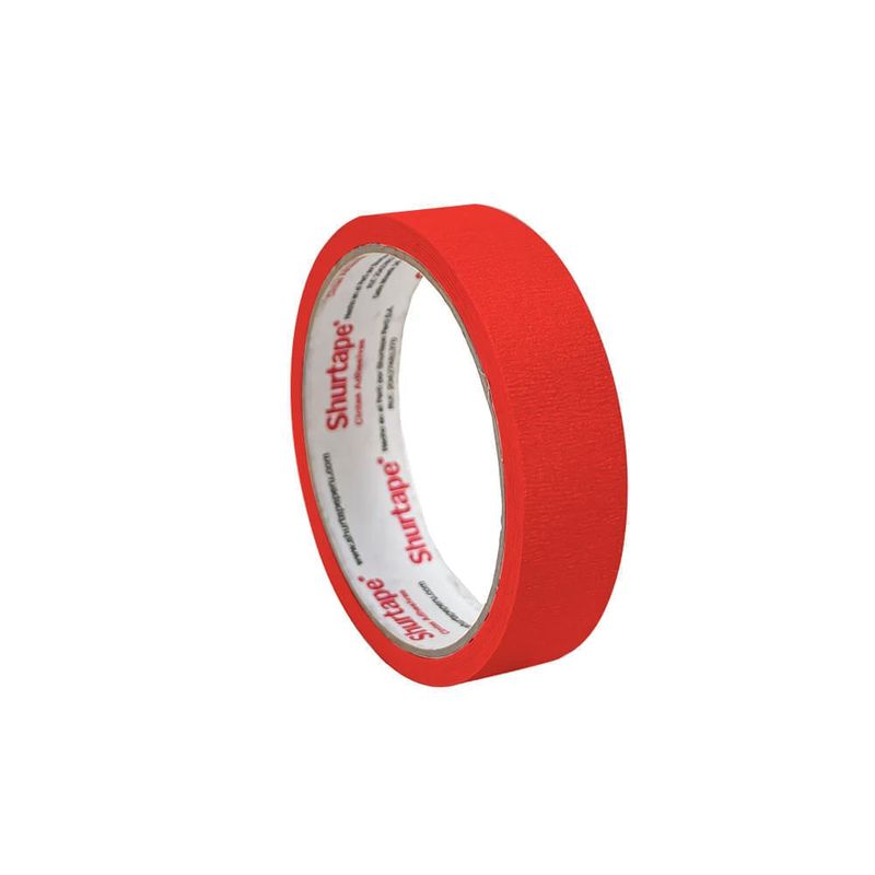 Cinta-Masking-Tape-1-Pulg.-Rojo--15-Yardas-|-Dos-x-Tres