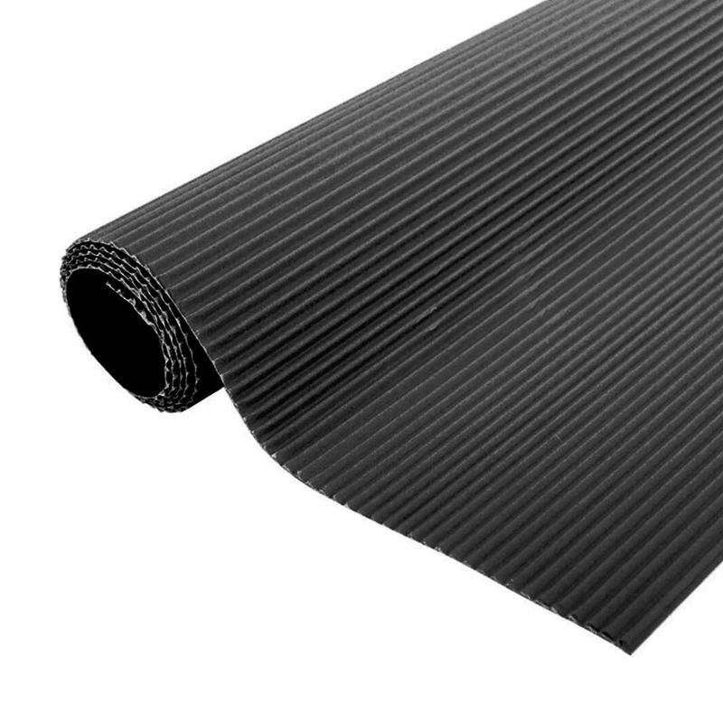 Cartón Corrugado 50x70cm. Negro - Atlas