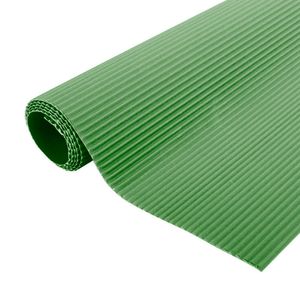 Cartón Corrugado 57gr. 50x70cm. Verde Oscuro