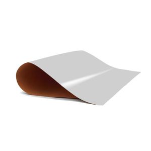 Cartulina Plastificada 50x65cm. 230gr. Plateado