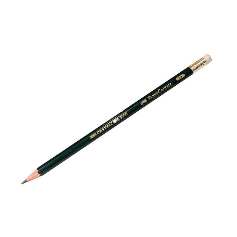 Lápiz Técnico Hexagonal 6B Faber-Castell | Dos x Tres