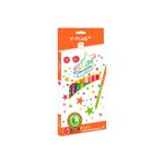 Lápices de Colores Star Duo: Estuche X 12-24 | Dos x Tres