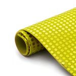 Microporoso con Lentejuela Amarillo 50x60cm | Dos x Tres