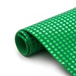 Microporoso con Lentejuela 50x60cm Verde | Tienda Nutesa