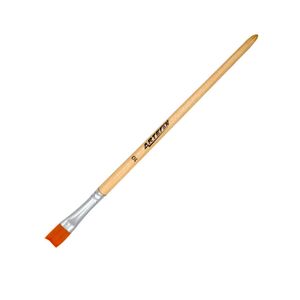 Pincel Chato De Madera N° 10