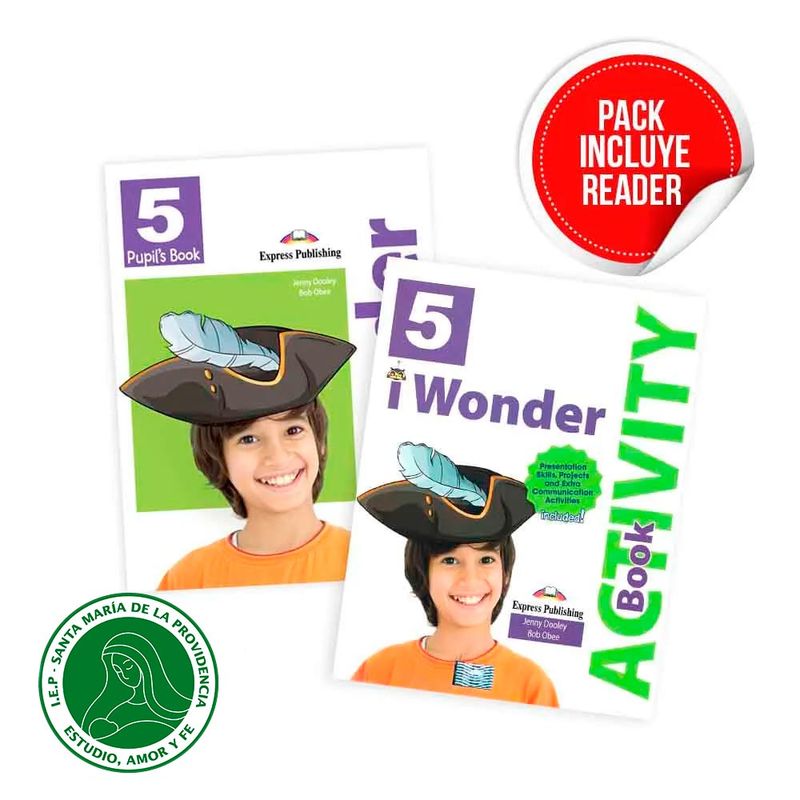 Pack Gr 5 Smp/I-Wonder/(Bk+Wbk+Digi+2 Readers) | Dos x Tres