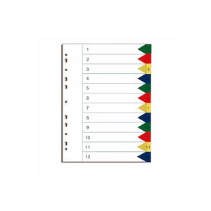 Separador A4 Plastico (Paquete X 10)