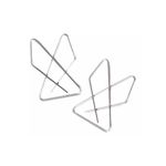 Clips Mariposa 45x50mm (Caja X50)  Paquete de 50 Unidades