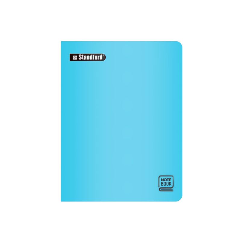 Cuaderno A4 Deluxe Note Book 70gr. 80 Hojas Rayado Celeste
