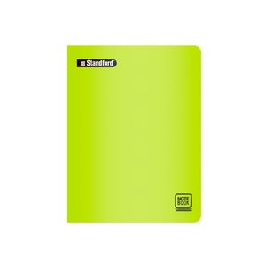 Cuaderno A4 Deluxe Note Book 70gr. 80 Hojas Triple Renglón Verde Limón