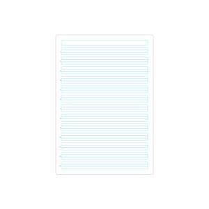 Cuaderno A4 Deluxe Note Book 70gr. 80 Hojas Triple Renglón Rosado