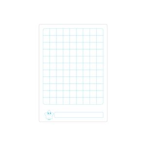 Cuaderno A4 Deluxe Kids 70gr. 80 Hojas Kinder 2 X 2 Celeste