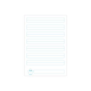 Cuaderno A4 Deluxe Kids 70gr. 80 Hojas Doble Max Azul