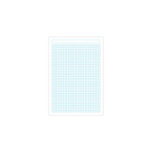 Cuaderno A5 80 Hojas Cuadriculado Celeste