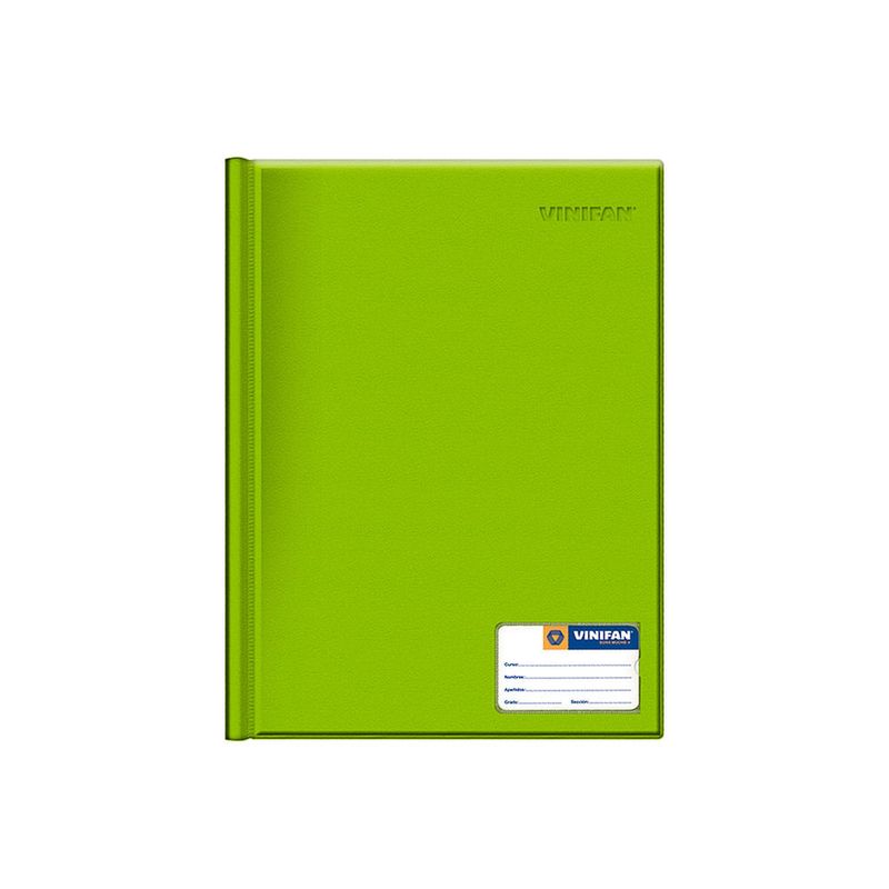 Folder-A4--VinifanDoble-Tapa-Dura-Verde-Limon-|Tienda-Nutesa
