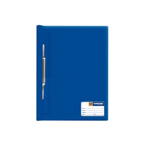 Fólder A4 Tapa Transparente Con Fastener Azulino
