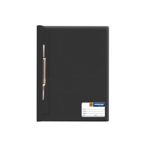 Fólder A4 Tapa Transparente Con Fastener Negro