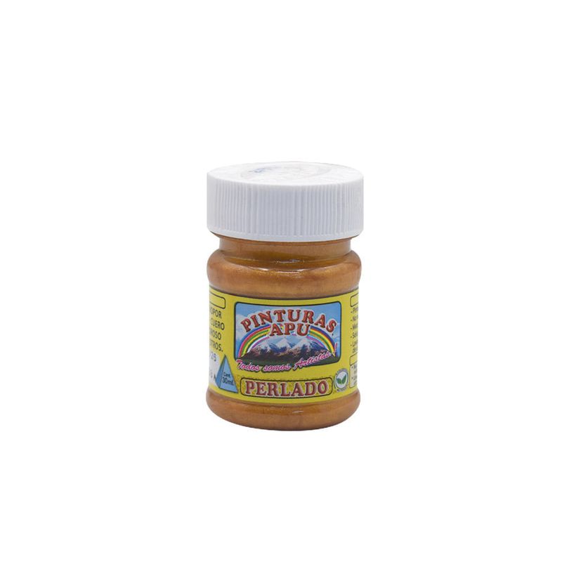 Pintura Acrílica 30ml Dorada Escarchada  | Dos x Tres