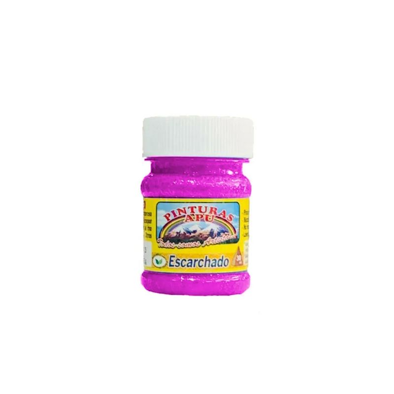 Pintura Acrílica 30ml: Escarcha Fucsia Brillante