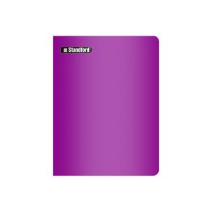 Cuaderno A4 Deluxe 60gr. 100 Hojas Triple Renglón Morado