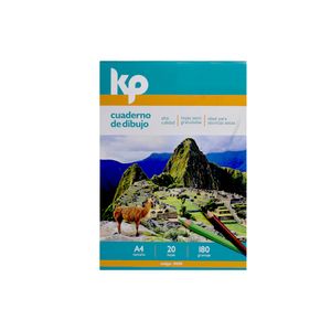 Block De Dibujo Profesional A4 Empastado (20 Hojas)