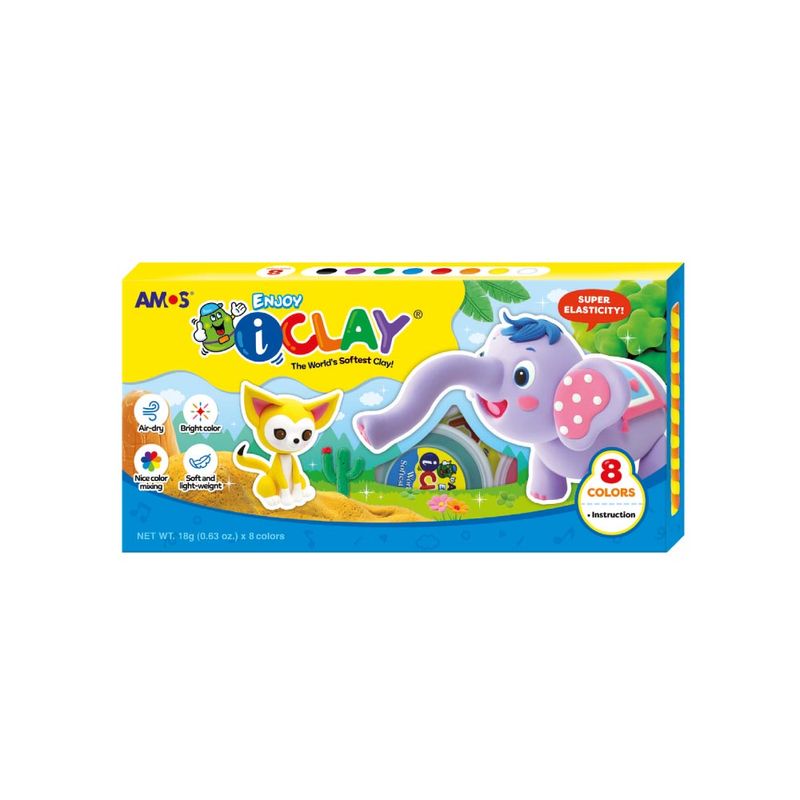 Set-Masa-I-Clay-18g-x8-colores-creativos-|-Dos-x-Tres