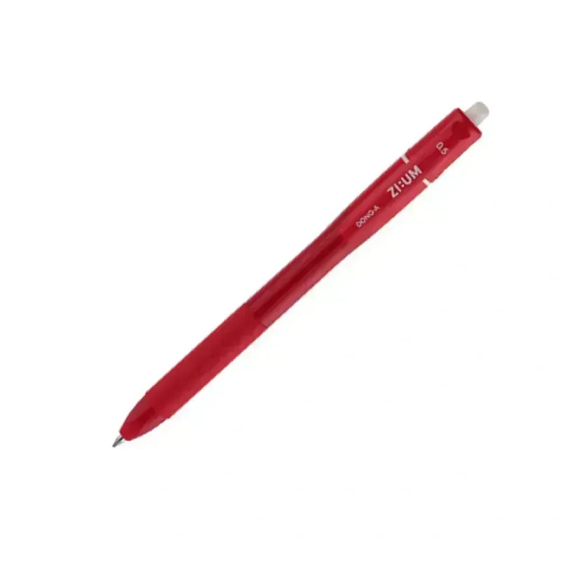 Boligrafo-borrable-zi-um-0.5mm-rojo-|-Dos-x-Tres