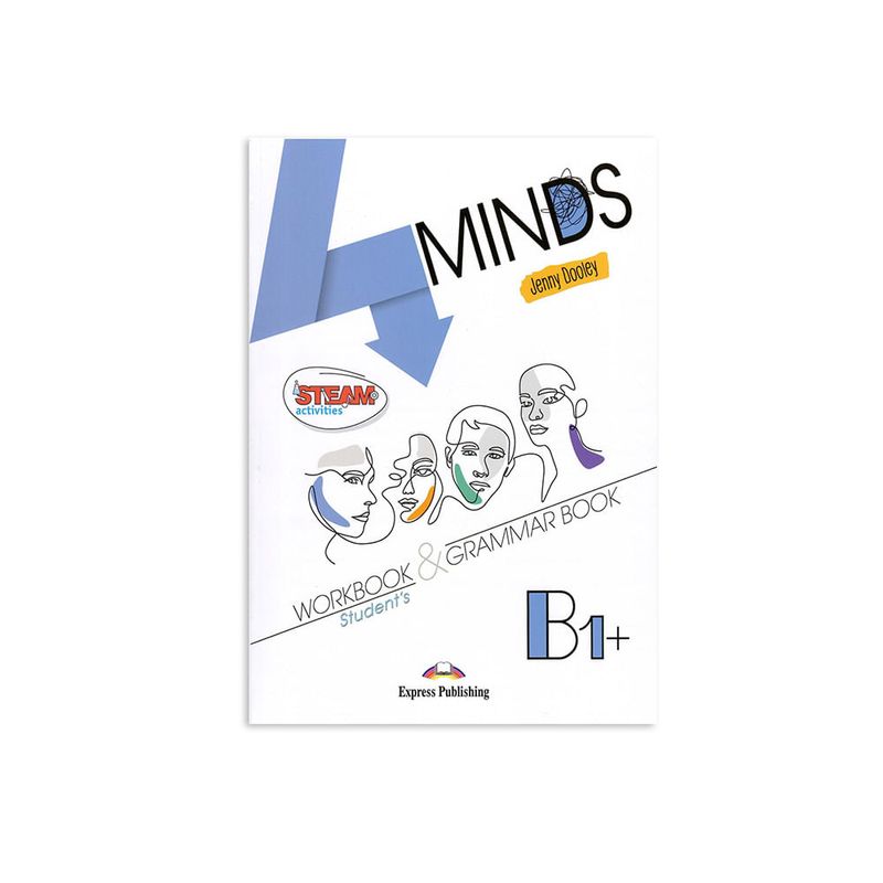 4 Minds B1+ Workbook & Grammar Book Student'S (With Digibook App.) (International)